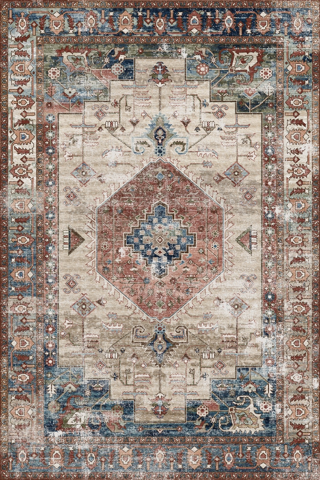 Practical Panache: Click to Unveil Our Machine - Washable Persian Rugs - Divine Rugs