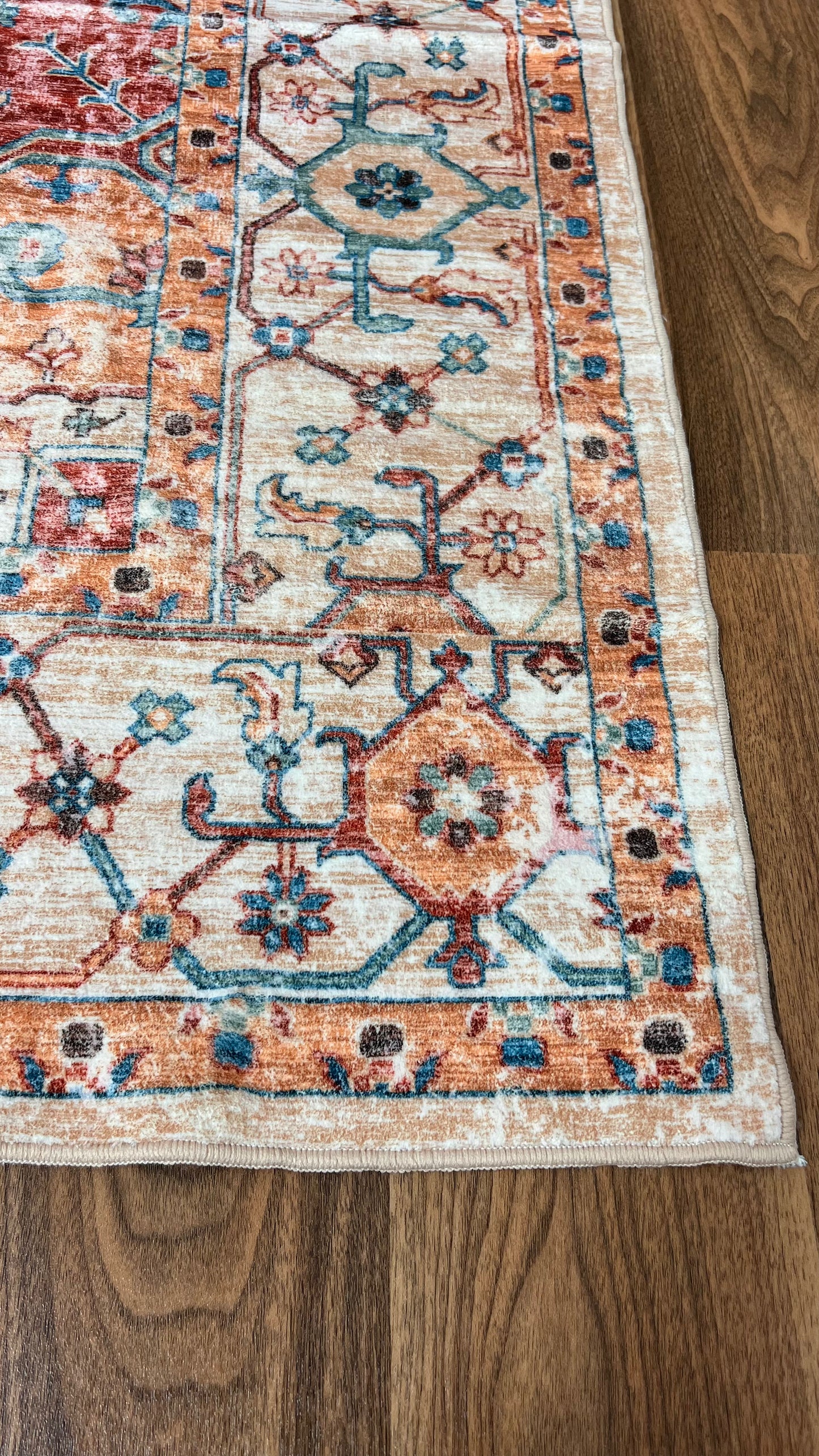 Effortless Elegance: Machine-Washable Persian Rugs Await!