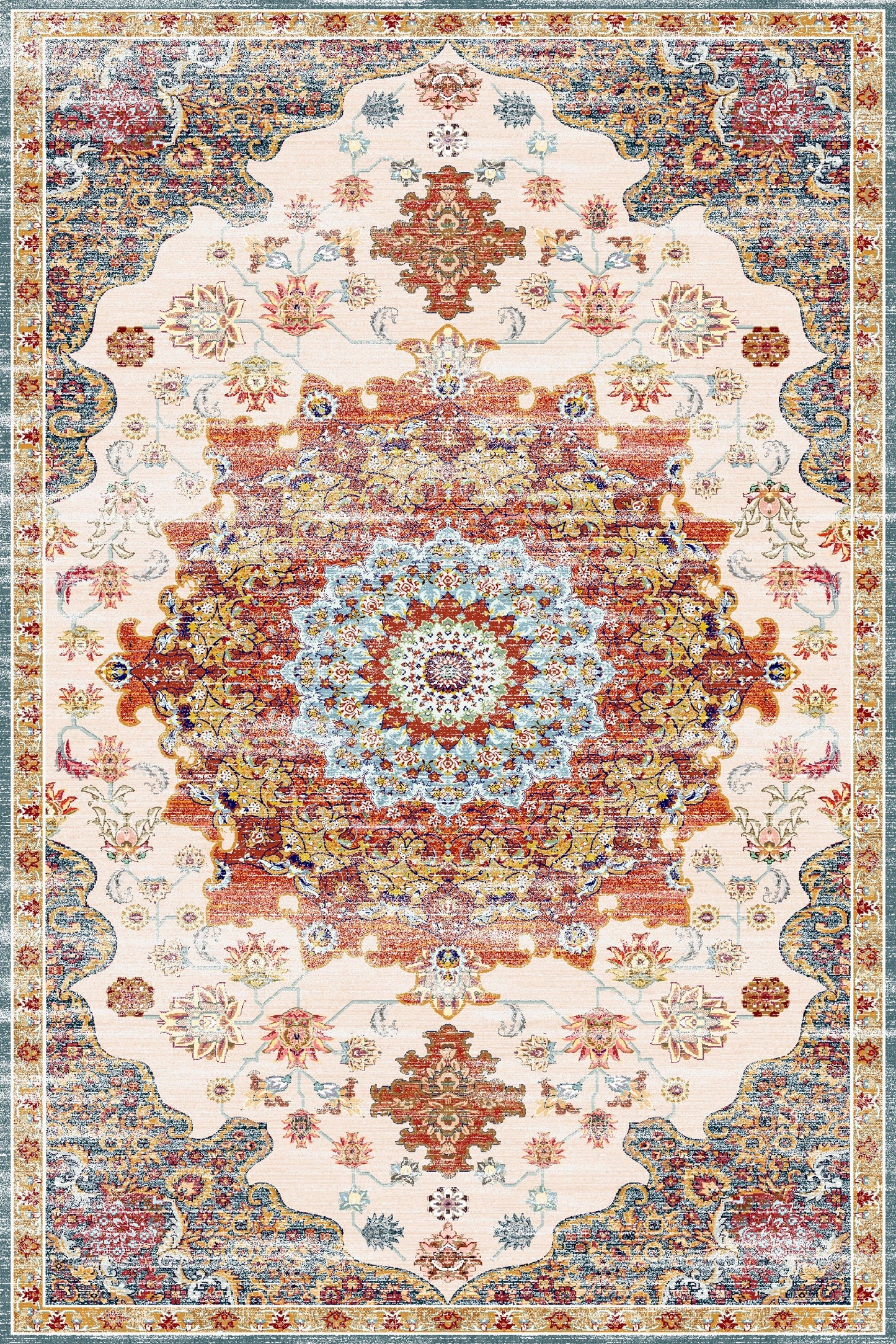 Revolutionize Your Decor: Dive into Washable Persian Rug Comfort - Divine Rugs