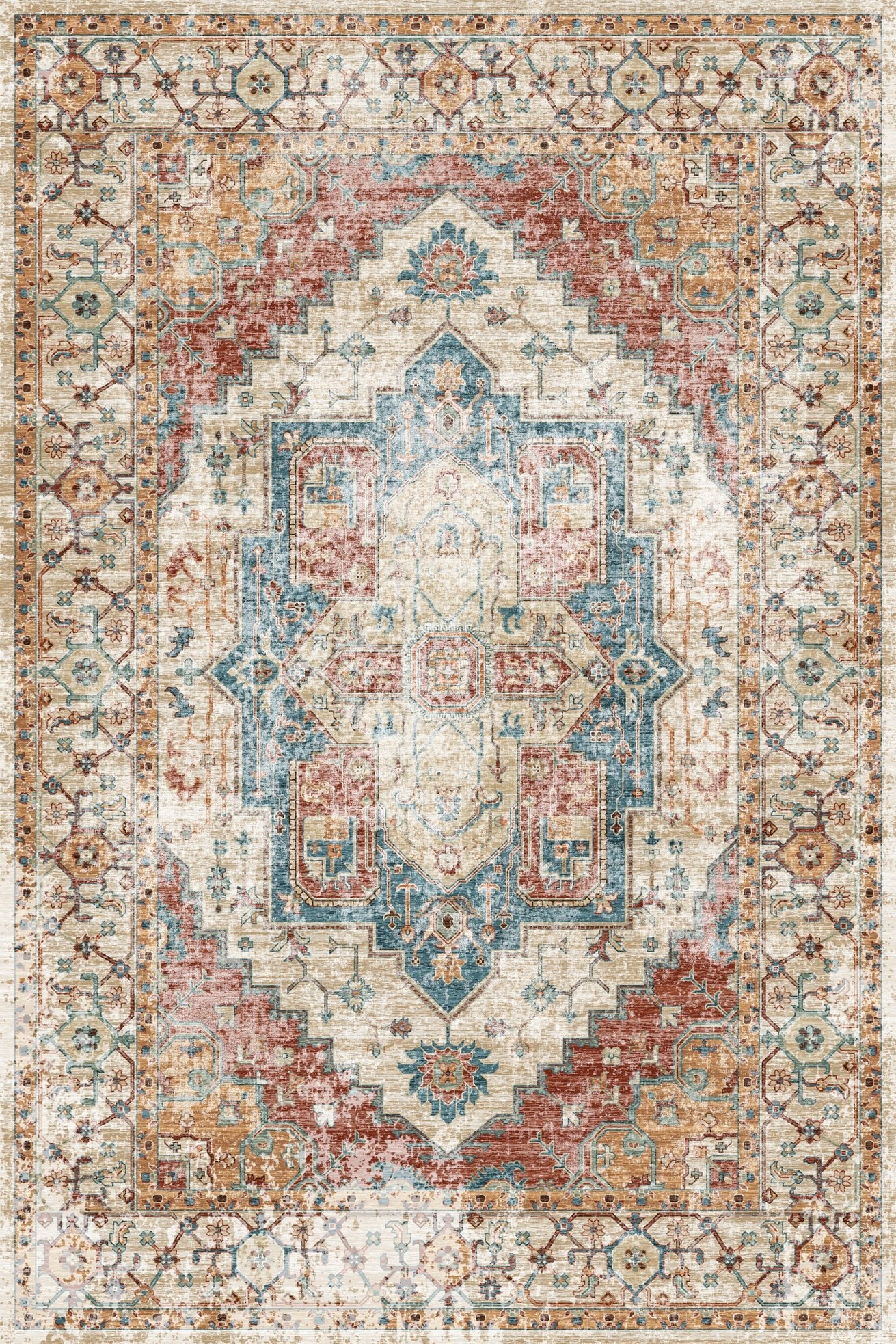 Effortless Elegance: Machine - Washable Persian Rugs Await! - Divine Rugs